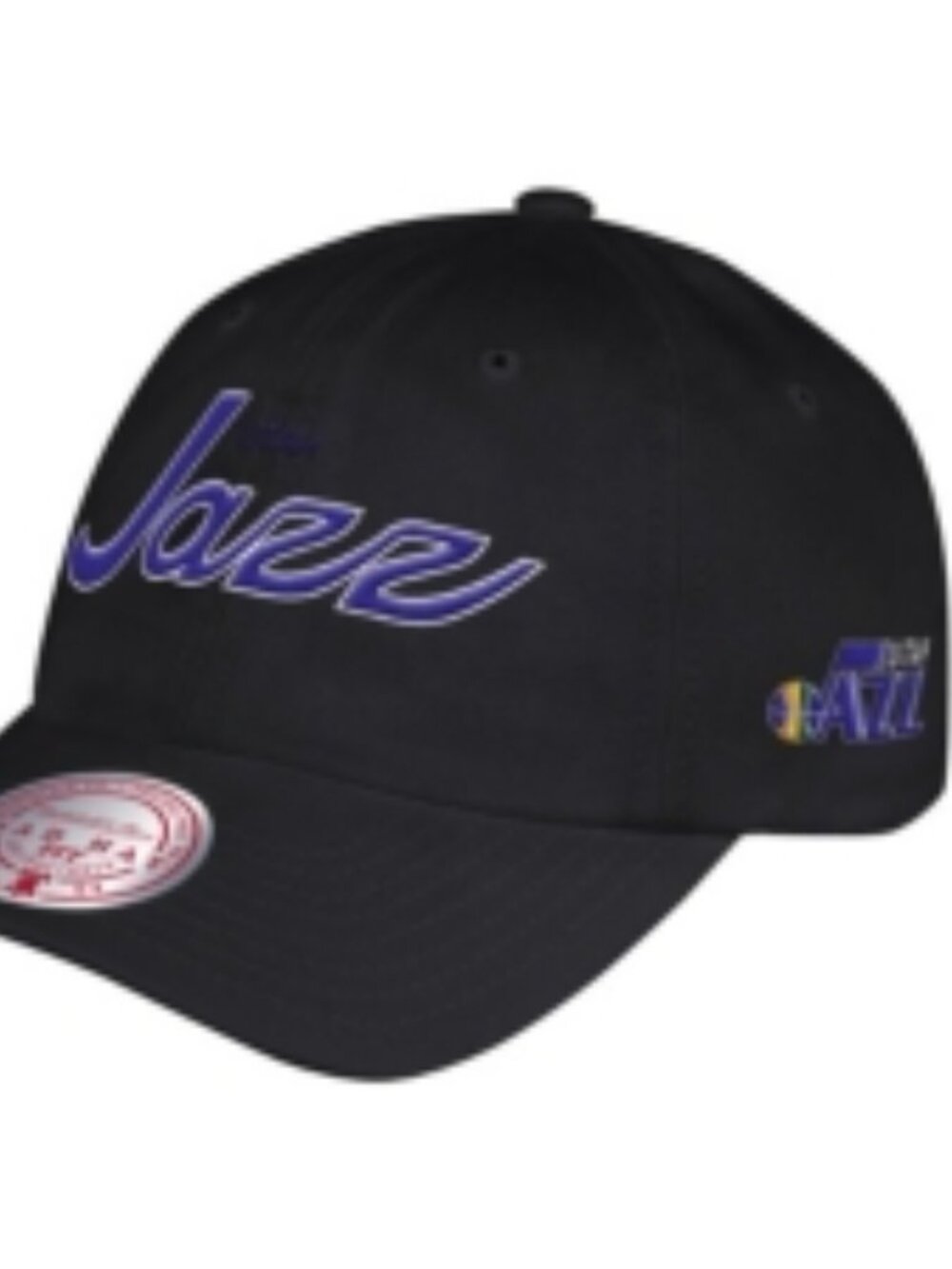 Mitchell & Ness NBA Foundation Script Dad Hat Strapback HWC Jazz